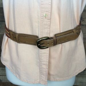 Fossil Belt with Fabric Size M